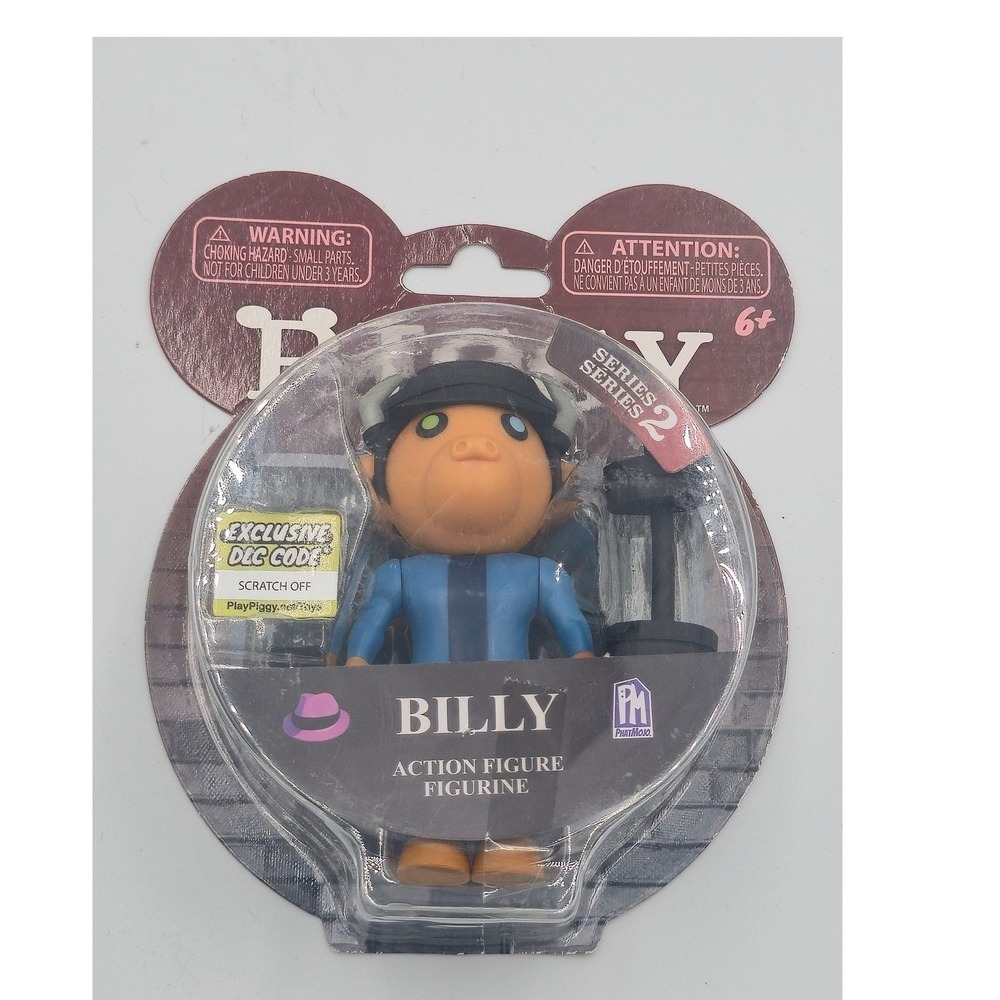 Roblox Piggy Series 2 MINITOON & BILLY Figures NIB - UNREDEEMED DLC CODES